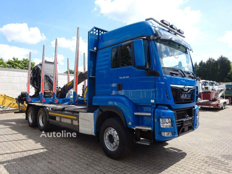 MAN TGS 26.510 - Timber truck+crane - Holztransporter, Autokran: das Bild 4 MAN TGS 26.510 - Timber truck+crane - Holztransporter, Autokran: das Bild 4