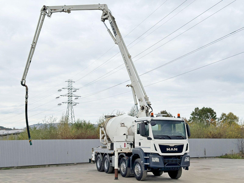 MAN TGS 35.400 / TOPZUSTAND - Betonpumpe: das Bild 3 MAN TGS 35.400 / TOPZUSTAND - Betonpumpe: das Bild 3