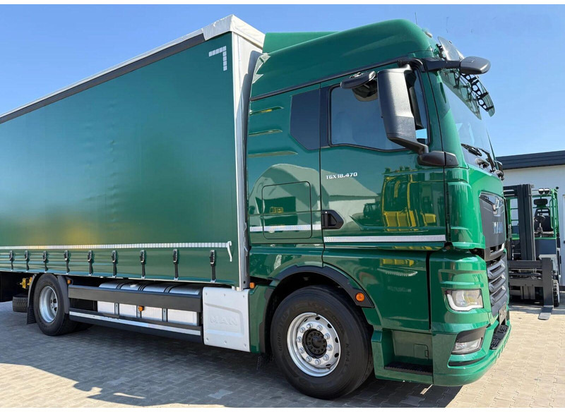 MAN TGX 18.470 - Curtain side - Plane LKW: das Bild 4 MAN TGX 18.470 - Curtain side - Plane LKW: das Bild 4