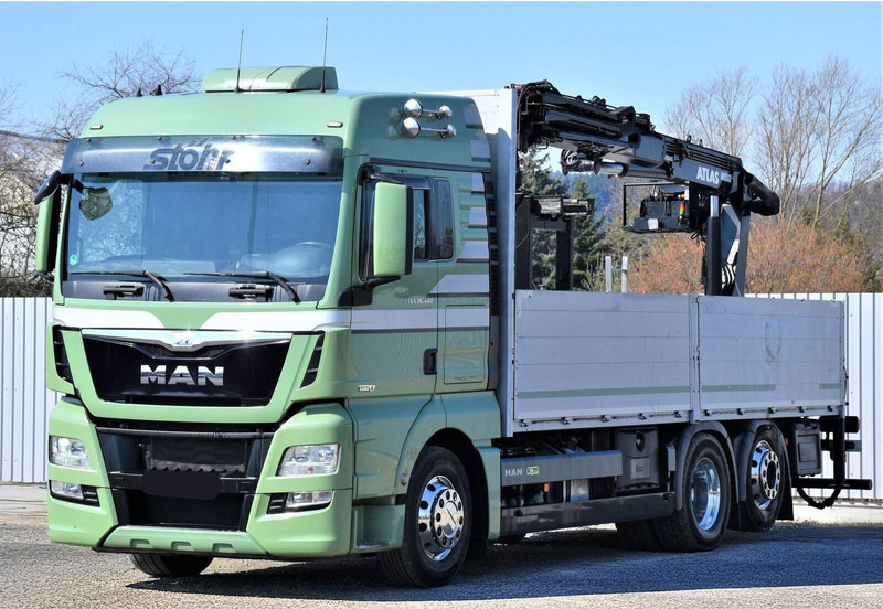 MAN TGX 26.440 Pritsche 6,60 m* ATLAS 125.2V-A12VB - Pritsche LKW, Autokran: das Bild 4 MAN TGX 26.440 Pritsche 6,60 m* ATLAS 125.2V-A12VB - Pritsche LKW, Autokran: das Bild 4
