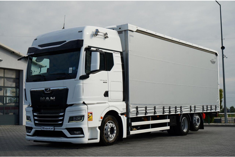 MAN TGX 26.470 / 6x2 / FIRANKA / SOLÓWKA / 6x2 / 120 m3 / OŚ PODNOSZ - Plane LKW: das Bild 1 MAN TGX 26.470 / 6x2 / FIRANKA / SOLÓWKA / 6x2 / 120 m3 / OŚ PODNOSZ - Plane LKW: das Bild 1