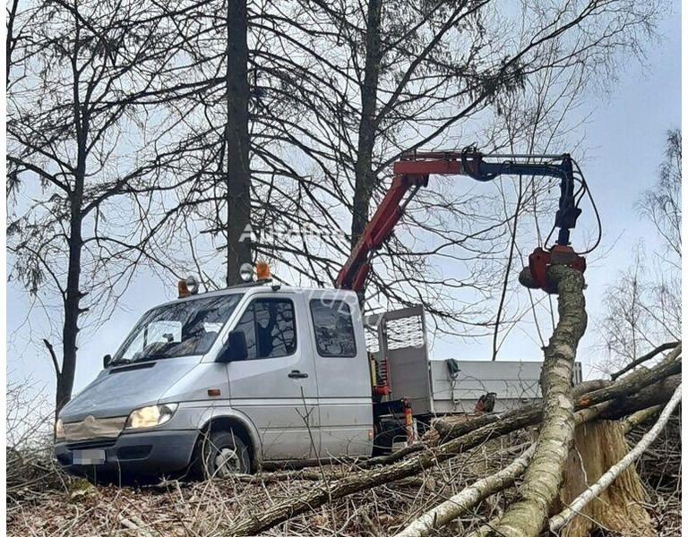 Mercedes-Benz 413 - Doka tipper+crane with gripper - Kipper, Autokran: das Bild 3 Mercedes-Benz 413 - Doka tipper+crane with gripper - Kipper, Autokran: das Bild 3