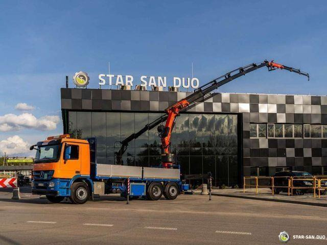 Mercedes-Benz ACTROS 2541 6x2 Palfinger PK 34002 Crane Winch - Pritsche LKW, Autokran: das Bild 3 Mercedes-Benz ACTROS 2541 6x2 Palfinger PK 34002 Crane Winch - Pritsche LKW, Autokran: das Bild 3