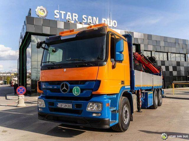 Mercedes-Benz ACTROS 2541 6x2 Palfinger PK 34002 Crane Winch - Pritsche LKW, Autokran: das Bild 4 Mercedes-Benz ACTROS 2541 6x2 Palfinger PK 34002 Crane Winch - Pritsche LKW, Autokran: das Bild 4