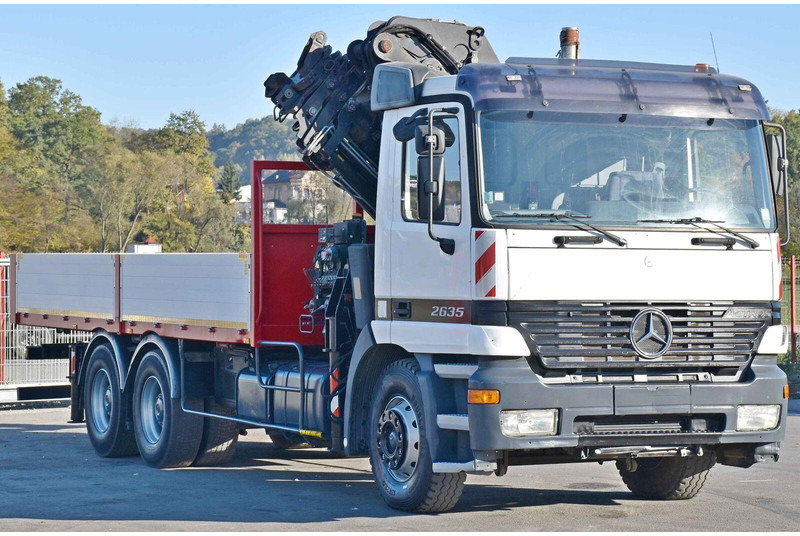 Mercedes-Benz ACTROS 2635 Pritsche - Pritsche LKW, Autokran: das Bild 3 Mercedes-Benz ACTROS 2635 Pritsche - Pritsche LKW, Autokran: das Bild 3