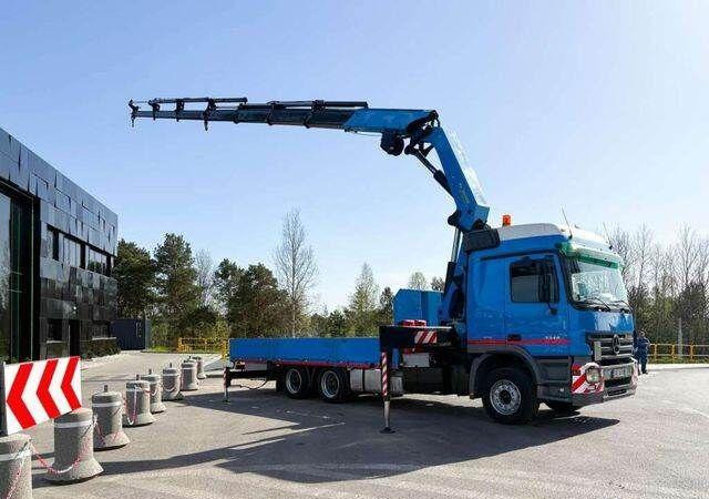 Mercedes-Benz ACTROS 2646L - Pritsche LKW, Autokran: das Bild 4 Mercedes-Benz ACTROS 2646L - Pritsche LKW, Autokran: das Bild 4