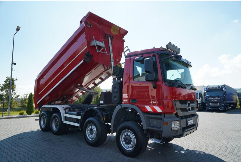 Mercedes-Benz ACTROS 4141 / 8X6 / WYWROTKA TYLNOZSYPOWA / MEILLER KIPPER 5.3M - Leasing Mercedes-Benz ACTROS 4141 / 8X6 / WYWROTKA TYLNOZSYPOWA / MEILLER KIPPER 5.3M: das Bild 10 Mercedes-Benz ACTROS 4141 / 8X6 / WYWROTKA TYLNOZSYPOWA / MEILLER KIPPER 5.3M - Leasing Mercedes-Benz ACTROS 4141 / 8X6 / WYWROTKA TYLNOZSYPOWA / MEILLER KIPPER 5.3M: das Bild 10