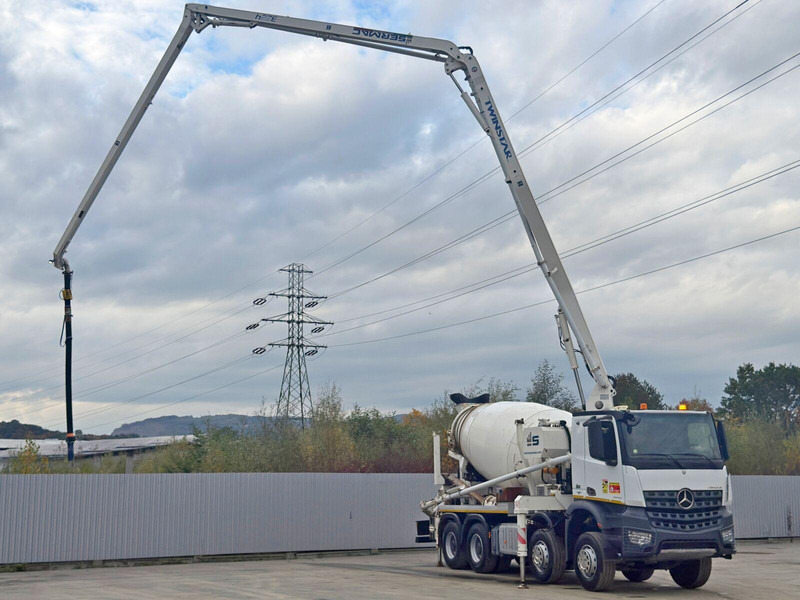 Mercedes-Benz AROCS 3743 * Betonpumpe + FUNK * 8x4 * TOP - Betonpumpe: das Bild 3 Mercedes-Benz AROCS 3743 * Betonpumpe + FUNK * 8x4 * TOP - Betonpumpe: das Bild 3