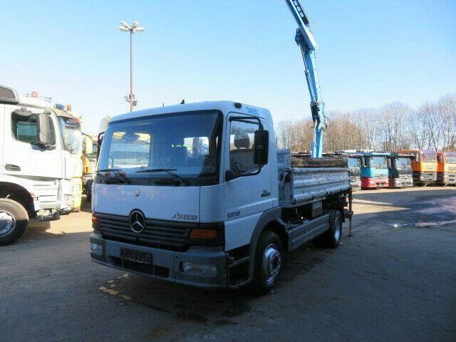 Mercedes-Benz ATEGO 1218 - Kipper, Autokran: das Bild 2 Mercedes-Benz ATEGO 1218 - Kipper, Autokran: das Bild 2