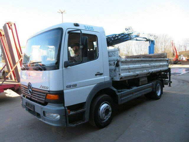 Mercedes-Benz ATEGO 1218 - Kipper, Autokran: das Bild 3 Mercedes-Benz ATEGO 1218 - Kipper, Autokran: das Bild 3