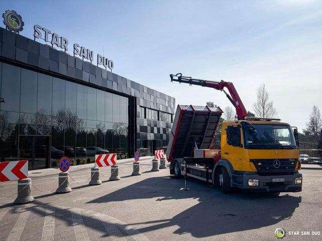 Mercedes-Benz AXOR 1824 4x2 HMF 975 HDS Crane Rotator Kipper - Kipper, Autokran: das Bild 5 Mercedes-Benz AXOR 1824 4x2 HMF 975 HDS Crane Rotator Kipper - Kipper, Autokran: das Bild 5