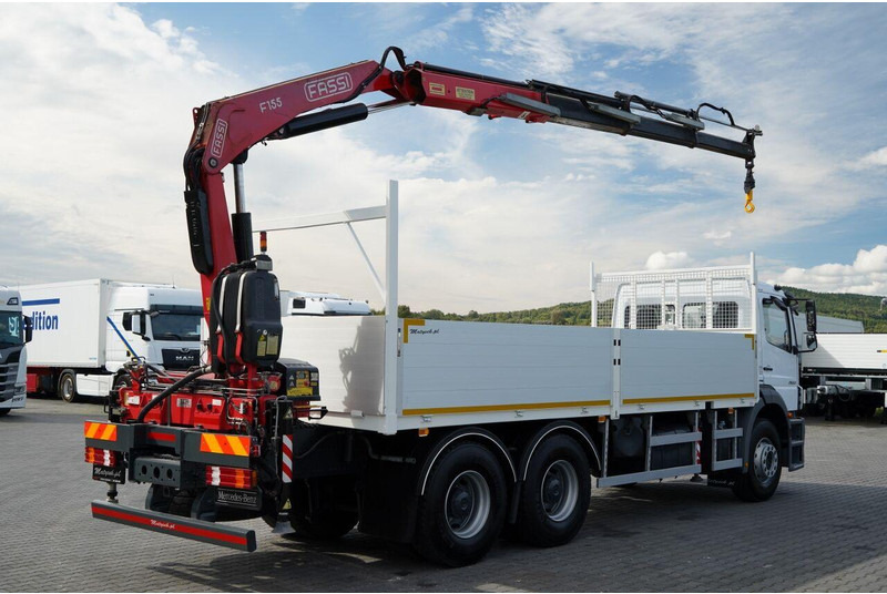 Mercedes-Benz / AXOR 2633 / 6X4 / SKRZYNIOWY - 6,55 M / MOCNA PODŁOGA / HDS FA - Pritsche LKW, Autokran: das Bild 5 Mercedes-Benz / AXOR 2633 / 6X4 / SKRZYNIOWY - 6,55 M / MOCNA PODŁOGA / HDS FA - Pritsche LKW, Autokran: das Bild 5