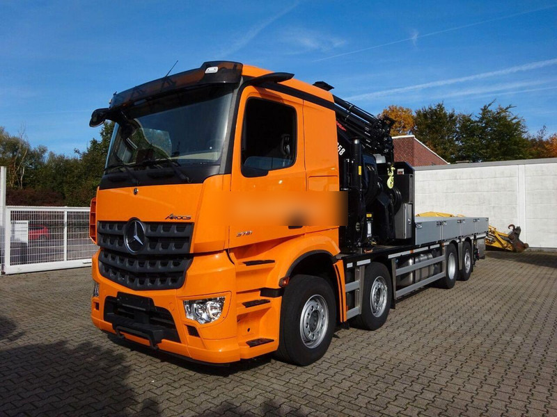 Mercedes-Benz Arocs 3751 - Flatbed+crane - Pritsche LKW, Autokran: das Bild 1 Mercedes-Benz Arocs 3751 - Flatbed+crane - Pritsche LKW, Autokran: das Bild 1