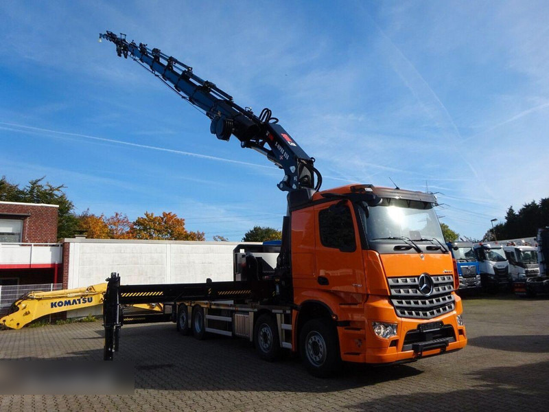 Mercedes-Benz Arocs 3751 - Flatbed+crane - Pritsche LKW, Autokran: das Bild 3 Mercedes-Benz Arocs 3751 - Flatbed+crane - Pritsche LKW, Autokran: das Bild 3