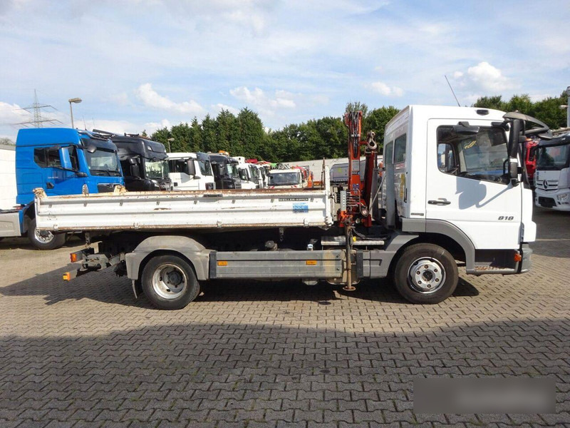 Mercedes-Benz Atego 818 - 3 way tipper+crane - Kipper, Autokran: das Bild 4 Mercedes-Benz Atego 818 - 3 way tipper+crane - Kipper, Autokran: das Bild 4