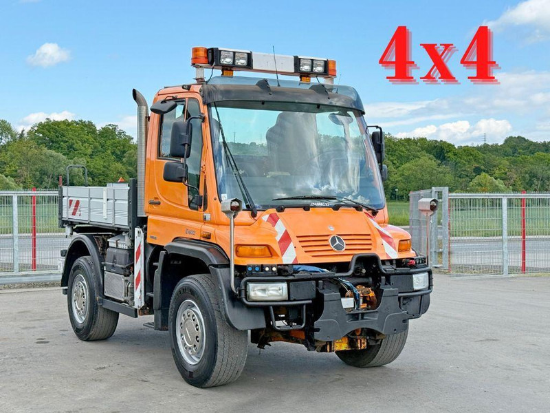 Mercedes-Benz UNIMOG 400 * KIPPER 2,40 * 4x4 * TOPZUSTAND - Kipper: das Bild 1 Mercedes-Benz UNIMOG 400 * KIPPER 2,40 * 4x4 * TOPZUSTAND - Kipper: das Bild 1