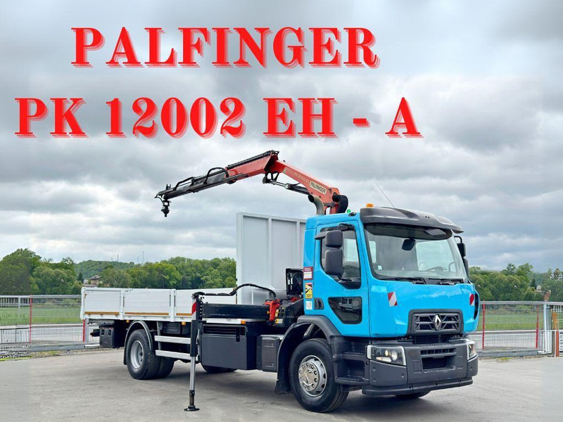 Renault C 320 * PK 12002 EH A + FUNK * TOPZUSTAND - Pritsche LKW, Autokran: das Bild 1 Renault C 320 * PK 12002 EH A + FUNK * TOPZUSTAND - Pritsche LKW, Autokran: das Bild 1