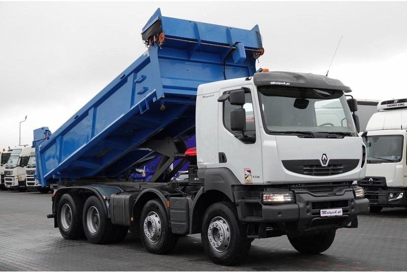Renault KERAX 430 / 8x4 / WYWROTKA / HYDROBURTA / HYDROKLAPA / BORDMATIC - Kipper: das Bild 4 Renault KERAX 430 / 8x4 / WYWROTKA / HYDROBURTA / HYDROKLAPA / BORDMATIC - Kipper: das Bild 4