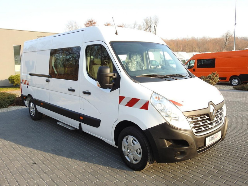 Renault MASTER FURGON BRYGADÓWKA 7 MIEJSC TEMPOMAT KLIMATYZACJA 130KM - Kleinbus, Personentransporter: das Bild 4 Renault MASTER FURGON BRYGADÓWKA 7 MIEJSC TEMPOMAT KLIMATYZACJA 130KM - Kleinbus, Personentransporter: das Bild 4