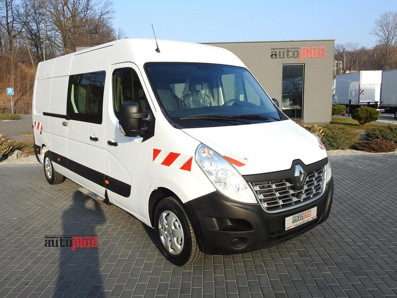 Renault MASTER FURGON BRYGADÓWKA 7 MIEJSC TEMPOMAT KLIMATYZACJA 130KM - Kleinbus, Personentransporter: das Bild 1 Renault MASTER FURGON BRYGADÓWKA 7 MIEJSC TEMPOMAT KLIMATYZACJA 130KM - Kleinbus, Personentransporter: das Bild 1