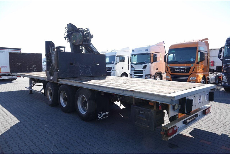 Samro NACZEPA PLATFORMA / + HDS HIAB R 150 F3 - WYSÓW : 8 METRÓW - Pritschenauflieger/ Plattformauflieger: das Bild 4 Samro NACZEPA PLATFORMA / + HDS HIAB R 150 F3 - WYSÓW : 8 METRÓW - Pritschenauflieger/ Plattformauflieger: das Bild 4