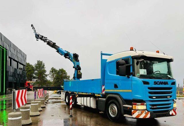 Scania G450 6x4 PALFINGER PK 42002 SH Fly Jib Crane - Pritsche LKW, Autokran: das Bild 3 Scania G450 6x4 PALFINGER PK 42002 SH Fly Jib Crane - Pritsche LKW, Autokran: das Bild 3