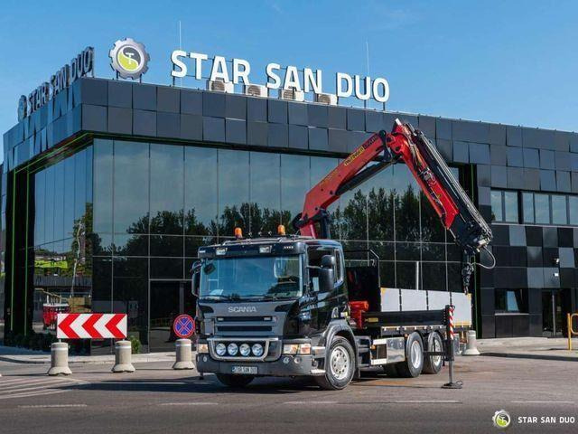 Scania P270 6x2 PALFINGER PK 20002 HDS Crane Rotator - Pritsche LKW, Autokran: das Bild 2 Scania P270 6x2 PALFINGER PK 20002 HDS Crane Rotator - Pritsche LKW, Autokran: das Bild 2