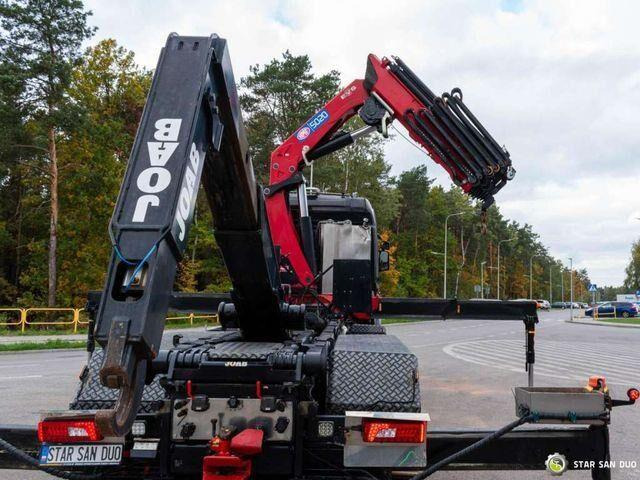 Scania R580 8x4 HMF 5020-K6, JOAB L20 5200AK Hooklift - Abrollkipper, Autokran: das Bild 5 Scania R580 8x4 HMF 5020-K6, JOAB L20 5200AK Hooklift - Abrollkipper, Autokran: das Bild 5