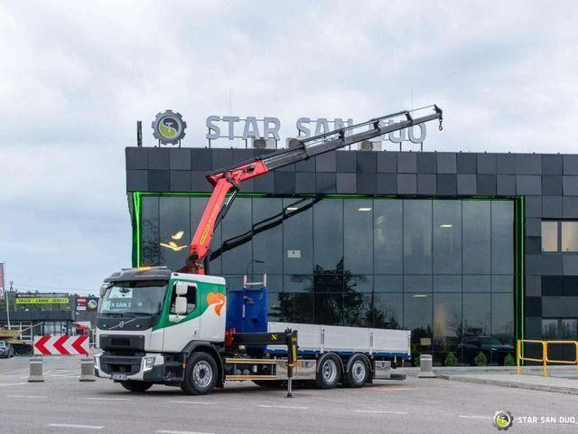 Volvo FE 360 6x2 PALFINGER PK 18502 SH Crane Kran - Pritsche LKW, Autokran: das Bild 1 Volvo FE 360 6x2 PALFINGER PK 18502 SH Crane Kran - Pritsche LKW, Autokran: das Bild 1