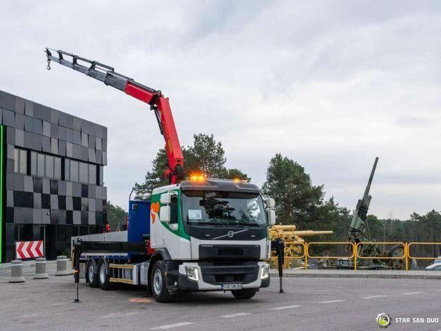 Volvo FE 360 6x2 PALFINGER PK 18502 SH Crane Kran - Pritsche LKW, Autokran: das Bild 5 Volvo FE 360 6x2 PALFINGER PK 18502 SH Crane Kran - Pritsche LKW, Autokran: das Bild 5