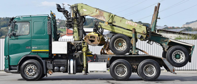 Volvo FH 500 * LOGLIFT F251 S80A + Anhänger /6x4 - Holztransporter, Autokran: das Bild 3 Volvo FH 500 * LOGLIFT F251 S80A + Anhänger /6x4 - Holztransporter, Autokran: das Bild 3