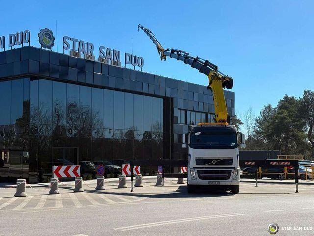 Volvo FH 520 8x4 HMF ODIN K6 EURO 5 FLY JIB Crane - Pritsche LKW, Autokran: das Bild 2 Volvo FH 520 8x4 HMF ODIN K6 EURO 5 FLY JIB Crane - Pritsche LKW, Autokran: das Bild 2