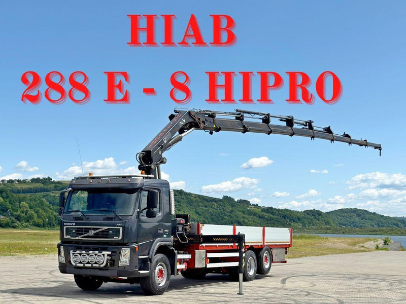 Volvo FM 440 * HIAB 288 E - 8 HIPRO/FUNK * TOPZUSTAND - Pritsche LKW, Autokran: das Bild 1 Volvo FM 440 * HIAB 288 E - 8 HIPRO/FUNK * TOPZUSTAND - Pritsche LKW, Autokran: das Bild 1