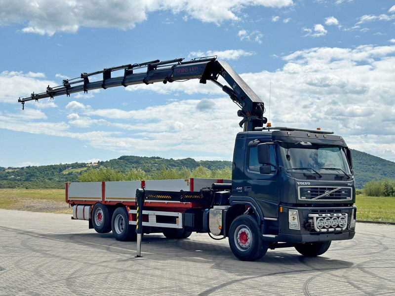 Volvo FM 440 * HIAB 288 E - 8 HIPRO/FUNK * TOPZUSTAND - Pritsche LKW, Autokran: das Bild 2 Volvo FM 440 * HIAB 288 E - 8 HIPRO/FUNK * TOPZUSTAND - Pritsche LKW, Autokran: das Bild 2
