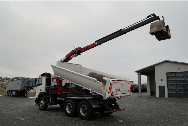 Volvo FMX 380 / 6x4 / WYWROTKA + HDS HMF 1820 K2 / HYDROBURTA / STEROW - Kipper, Autokran: das Bild 3 Volvo FMX 380 / 6x4 / WYWROTKA + HDS HMF 1820 K2 / HYDROBURTA / STEROW - Kipper, Autokran: das Bild 3