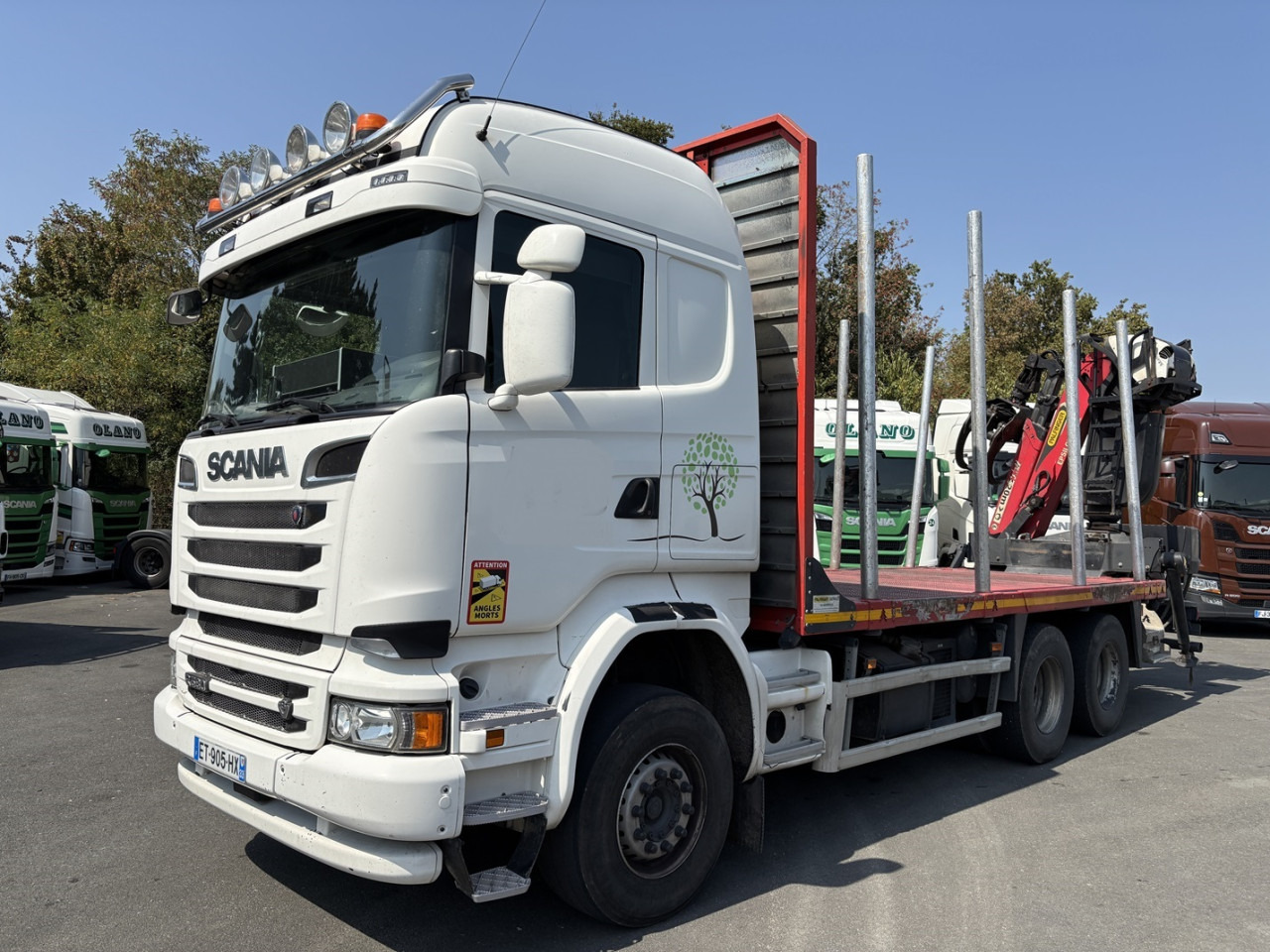 SCANIA R 580 CB6x4HHZ - Fahrgestell LKW: das Bild 1 SCANIA R 580 CB6x4HHZ - Fahrgestell LKW: das Bild 1