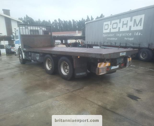 Pritsche LKW SCANIA P93H 280 6x2 10 Tyres Flatbed Truck – 26 Ton | On springs: das Bild 5
