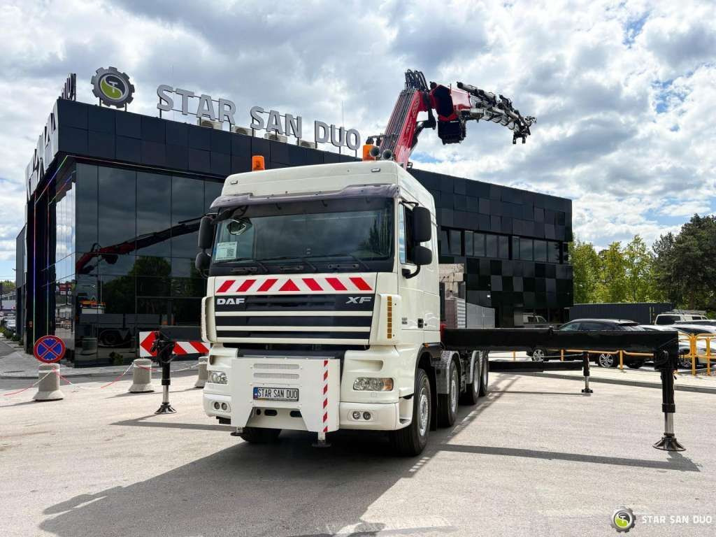 DAF XF 105.510 8x4 FASSI F800 XP Crane Fifth wheel - Autokran: das Bild 5 DAF XF 105.510 8x4 FASSI F800 XP Crane Fifth wheel - Autokran: das Bild 5