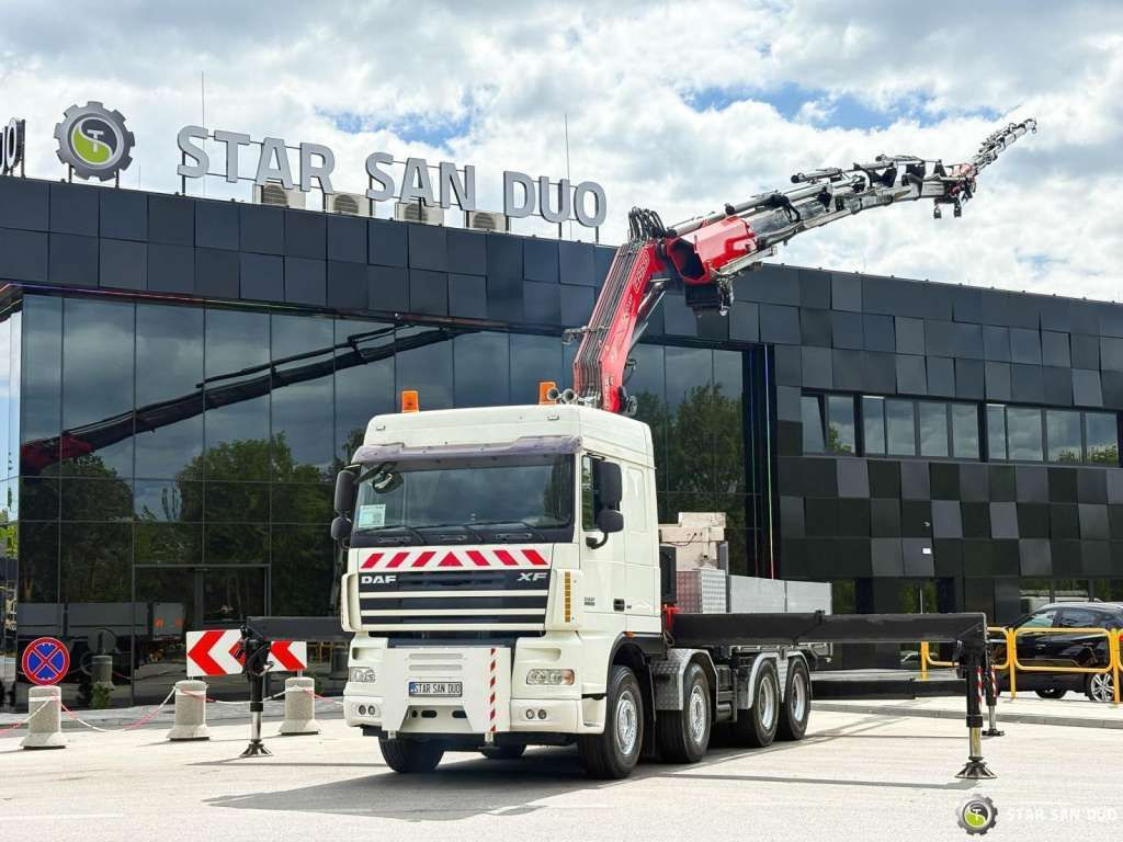 DAF XF 105.510 8x4 FASSI F800 XP Crane Fifth wheel - Autokran: das Bild 1 DAF XF 105.510 8x4 FASSI F800 XP Crane Fifth wheel - Autokran: das Bild 1
