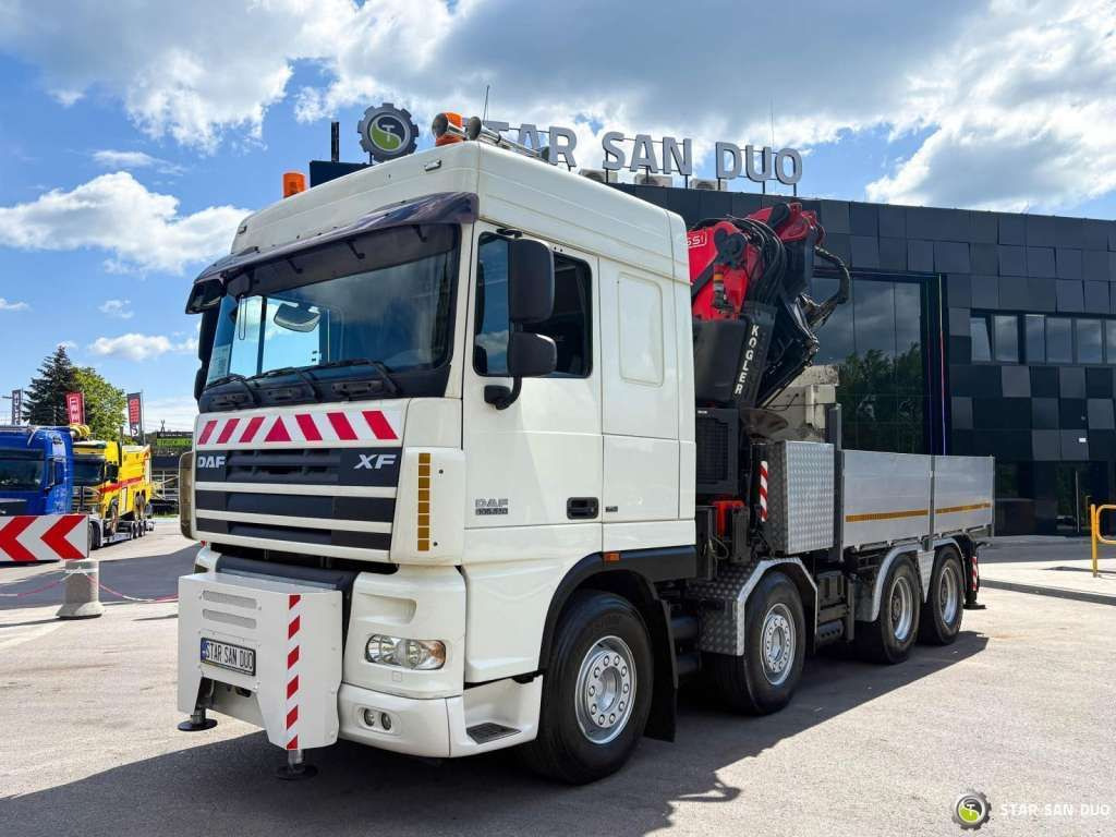 Autokran DAF  XF 105.510 8x4 FASSI F800 XP Crane Fifth wheel: das Bild 9