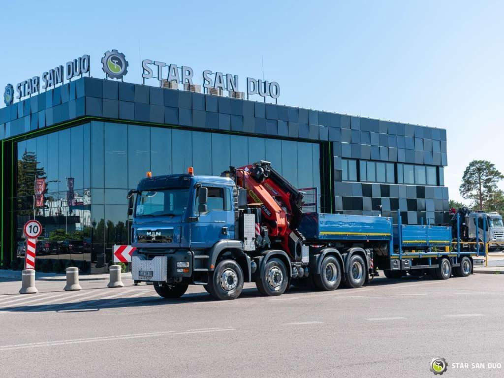 MAN TGA 35.440 8X6H PALFINGER 60002 Semi-trailer - Autokran: das Bild 5 MAN TGA 35.440 8X6H PALFINGER 60002 Semi-trailer - Autokran: das Bild 5
