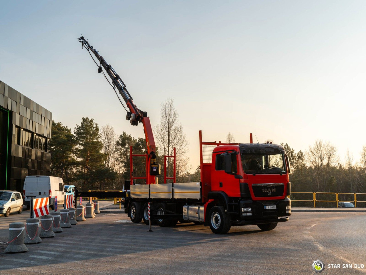 Autokran, Pritsche LKW MAN TGS 35.400 8x4 Palfinger PK 34002 Winch KRAN MAN TGS 35.400 8x4 Palfinger PK 34002 Winch KRAN: das Bild 7 Autokran, Pritsche LKW MAN TGS 35.400 8x4 Palfinger PK 34002 Winch KRAN MAN TGS 35.400 8x4 Palfinger PK 34002 Winch KRAN: das Bild 7