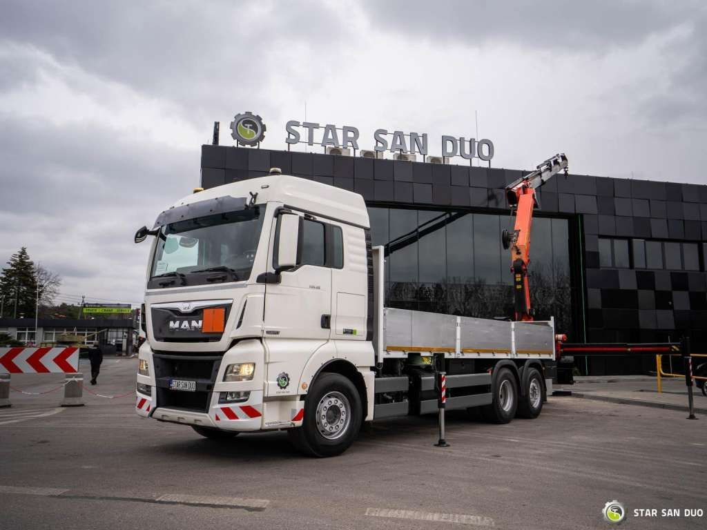 MAN TGX 26.480 6x2 PALFINGER PK 33002 EH Crane Winc - Autokran: das Bild 1 MAN TGX 26.480 6x2 PALFINGER PK 33002 EH Crane Winc - Autokran: das Bild 1