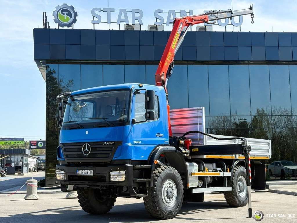 Mercedes-Benz AXOR 1824 4x4 PALFINGER PK 8500 Crane Kran - Autokran: das Bild 1 Mercedes-Benz AXOR 1824 4x4 PALFINGER PK 8500 Crane Kran - Autokran: das Bild 1
