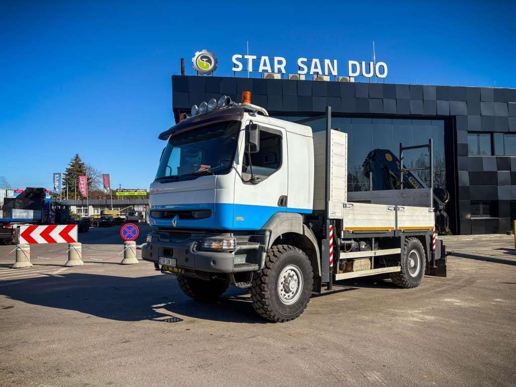 Renault KERAX 270 4x4 PALFINGER PK 16502 CRANE WINCH - Autokran, Pritsche LKW: das Bild 3 Renault KERAX 270 4x4 PALFINGER PK 16502 CRANE WINCH - Autokran, Pritsche LKW: das Bild 3