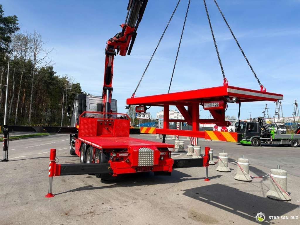 Sattelzugmaschine Volvo  FH 500 8x4*4 PK65002 Fly JIB Crane 7456 h Winch: das Bild 11