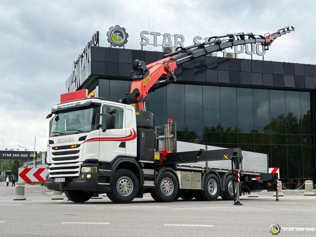 Scania G480 8x2 PALFINGER PK 53002 SH FlyJIB LowMileag - Autokran: das Bild 4 Scania G480 8x2 PALFINGER PK 53002 SH FlyJIB LowMileag - Autokran: das Bild 4