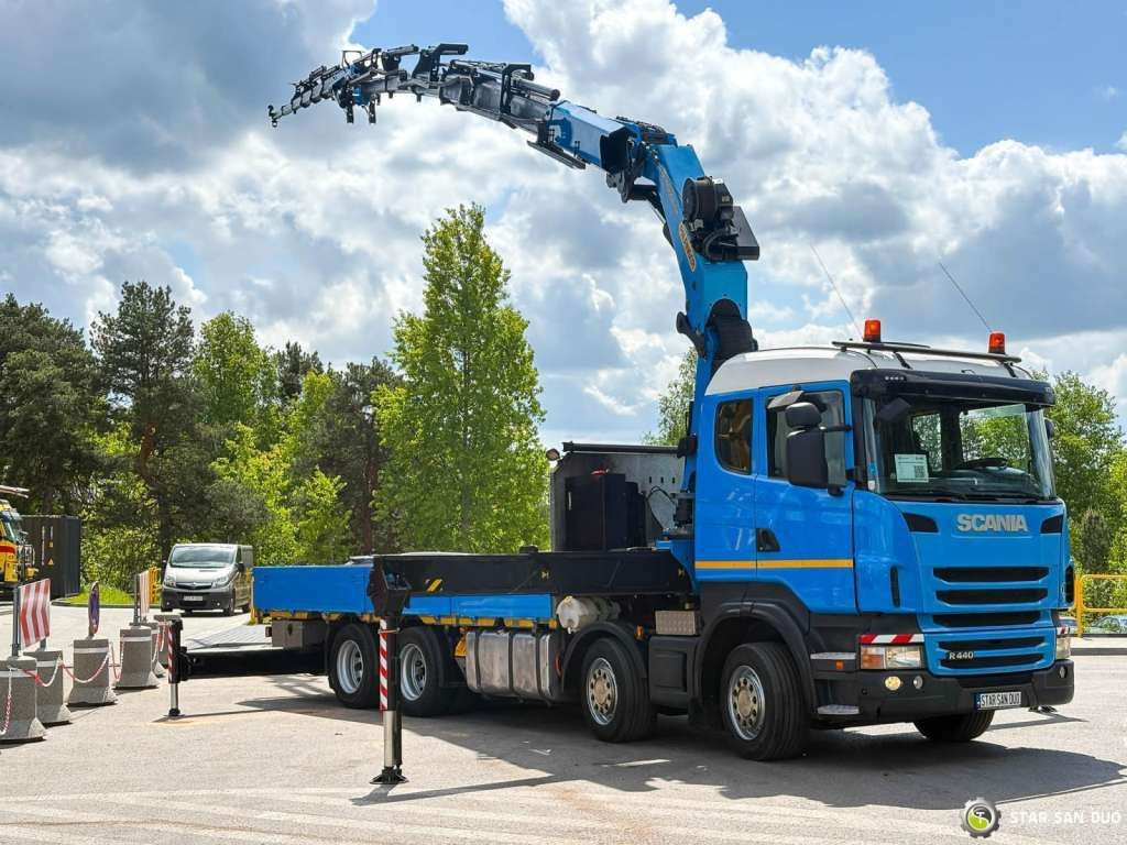 Scania R440 8x4 Palfinger PK50002 FLY JIB Crane Winch - Autokran: das Bild 2 Scania R440 8x4 Palfinger PK50002 FLY JIB Crane Winch - Autokran: das Bild 2