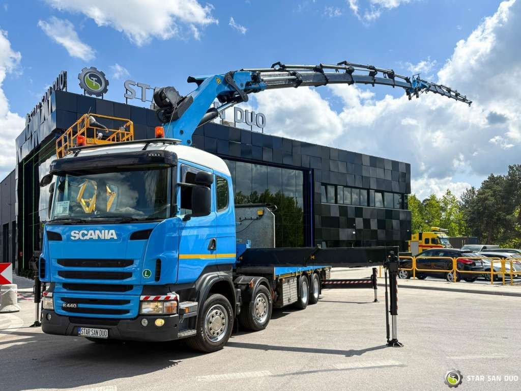 Scania R440 8x4 Palfinger PK50002 FLY JIB Crane Winch - Autokran: das Bild 3 Scania R440 8x4 Palfinger PK50002 FLY JIB Crane Winch - Autokran: das Bild 3