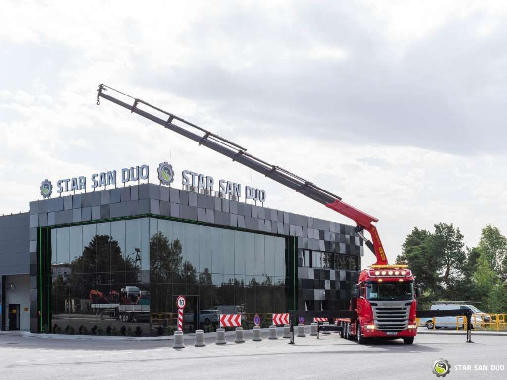 Scania R450 8x4 Palfinger PK 65002 SH HDS Crane - Autokran: das Bild 3 Scania R450 8x4 Palfinger PK 65002 SH HDS Crane - Autokran: das Bild 3